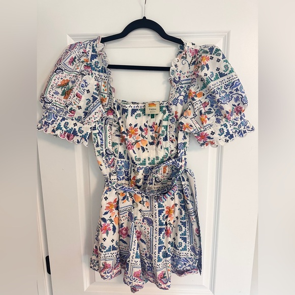 FARM Rio Multicolor Floral Jumpsuit - Picture 2 of 2